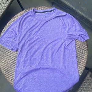lululemon Drysense Short Sleeve Shirt Size S Purple